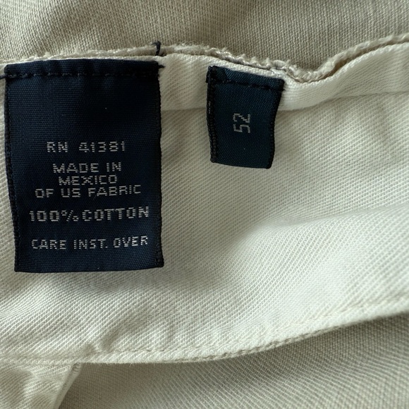 Vintage Polo by Ralph Lauren Pleated Chino Shorts Men’s Size 52 - Picture 7 of 8